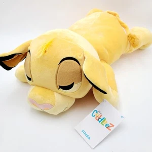 Peluche Disney Parks Simba Sleeping Cuddleez El Rey León Grande 26"" Relleno NUEVO - Imagen 1 de 4