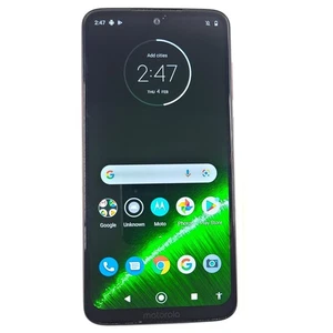 Smartphone Motorola Moto G7 Plus 64 Go XT1965-3 - Android - Rouge - POUR PIÈCES LIRE - Photo 1 sur 8