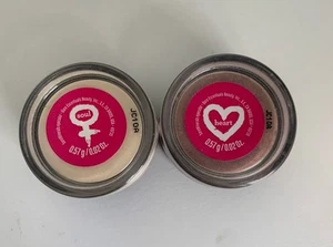 New Sealed Lot of 2 bareMinerals Eye Color Eyeshadow Soul and Heart .57g/.02 oz - Picture 1 of 3