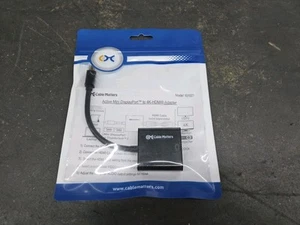 Cable Matters Active Mini DisplayPort to 4k-HDMI Adapter 101021 - Picture 1 of 3