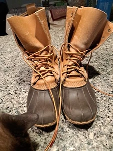 Stivali LL Bean taglia donna 7,5 DM stivali anatra made in USA - Foto 1 di 5