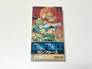 Sfc Gun Force Super Nintendo Entertainment System SNES - Picture 1 of 5