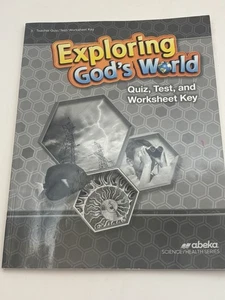 Abeka Exploring God’s World Quiz Test Worksheet Key 5th Edition Teacher Guide  - Bild 1 von 5