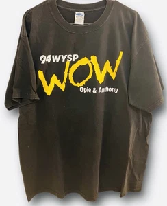OPIE & ANTHONY XL Tee T Shirt WOW Whip Em Out Wednesday 94.1 WYSP Philly VTG - Picture 1 of 5