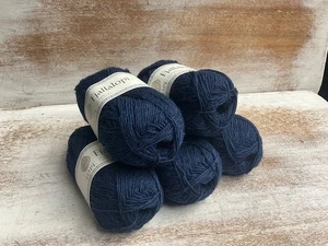 Lot of 5 Fjallalopi YARN Lopi DK SPORT 100% Icelandic wool - 3020 Dusk Blue - Picture 1 of 5