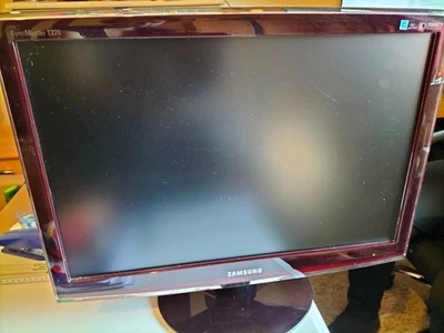 Samsung SyncMaster T220 56 cm (22 Zoll)TFT- LCD Monitor - ROSE BLACK - Bild 1 von 4