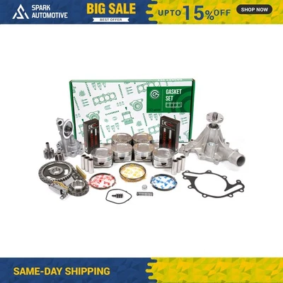 Kit de reconstrucción de motor apto para 98-00 Ford E150 E250 F150 Econoline 4.2L OHV 12V Foto 1 de 4