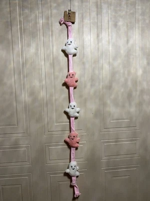 Pally Paws  Halloween Ghost Interactive 50” Rope  Dog Toy With Squeakers - Image 1 of 4