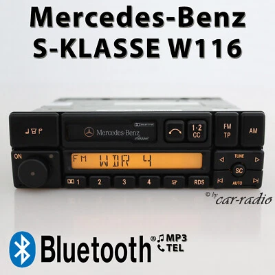 Original Mercedes W116 Radio Classic BE1150 Bluetooth Radio MP3 V116 S-Klasse CC - Bild 1 von 4