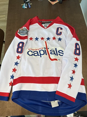 Alex Ovechkin 2011 Winter Classic Washington Capitals NHL Sewn Jersey Cover