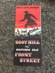 Boot Hill Brochure From the 1960’s/ Historic Front Street - Picture 1 of 3