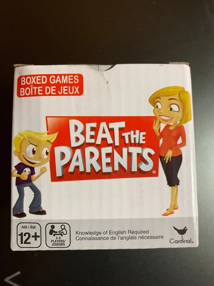 Cardinal Games Beat the Parents ** 2-4 Players Ages 12