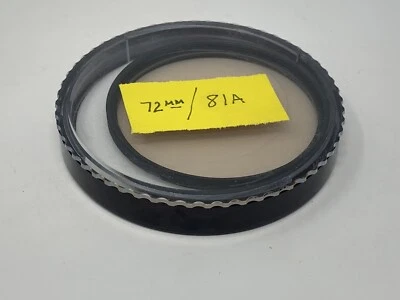 Hoya 81A Filter- 72 mm - Image 1 of 4