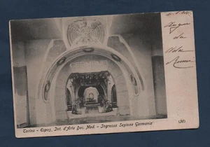 TORINO ESPOSIZIONE INTERNAZIONALE D'ARTE MODERNA - cartolina viaggiata - Foto 1 di 2