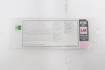 Genuine Roland FDY-LM 220cc Pigment Light Magenta Ink Cartridge New/Sealed - Image 1 of 3