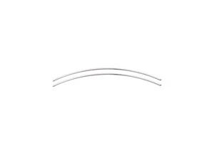 Alambre de plata ultra pura calibre 14 (1,6 mm) 9999 4N 99,99% - 2x4"" (2x10,2 cm) - Imagen 1 de 3