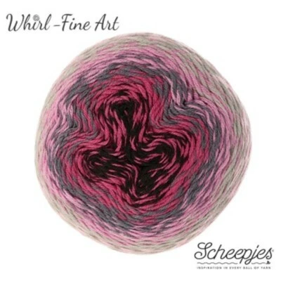 Scheepjes Yarns ::Whirl - Fine Art #656:: superfine merino blend Expressionism - Image 1 of 3