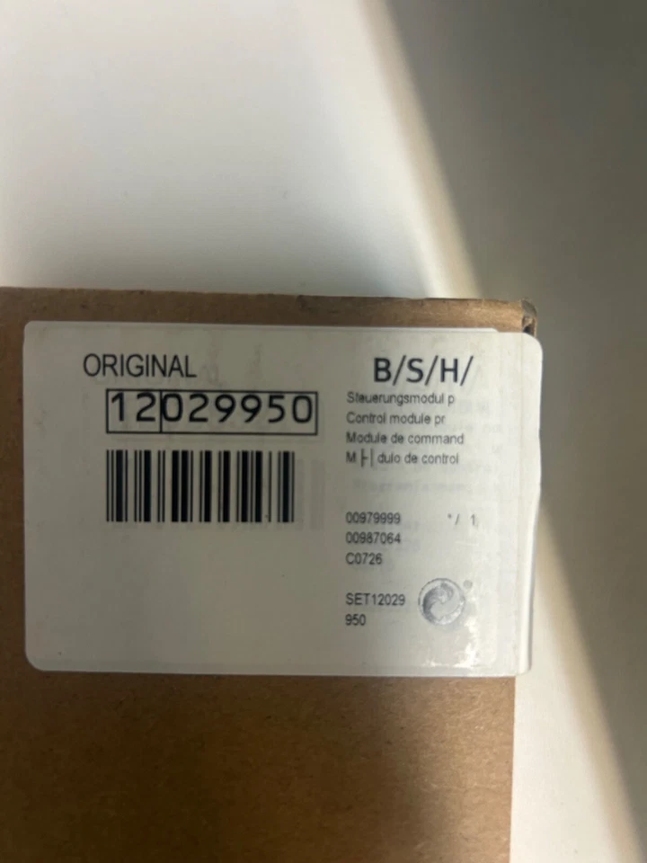 12029950, Bosch Control Board, Refrigerator Board - Image 1 of 1