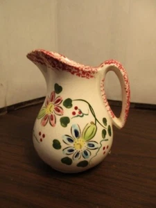 Vintage Porzellan Milchkännchen - Krug - handbemalt floral - JAPAN - Bild 1 von 6