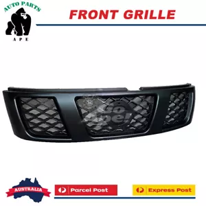SERIES 4 GRILLE GRILL BLACK SUIT FOR GU PATROL NISSAN 04-07 WAGON UTE - Picture 1 of 3