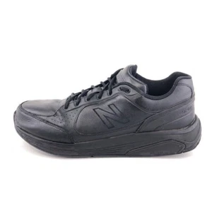 New Balance 928 Walking Shoes Mens Size 11.5D EUR 45.5 Black Leather Sneakers - Picture 1 of 14