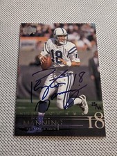 2001 PEYTON MANNING UPPER DECK AUTOGRAPH BUY BACK LIMITED RARE AUTO 25/44 MINT+