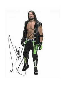 AJ Styles WWE Smackdown Autograph 100% Authentic comes with COA - Picture 1 of 1