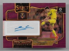 2022-23 Panini Select La Liga Pitchside Autograph Auto Card: Jorge Cuenca #09/25