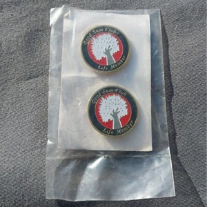 Good Sam Club RVing Life Member Set Of 2 1" New Hat Jacket Pin - Picture 1 of 2