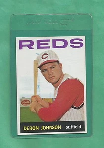 1964 Topps Cincinnati Reds Deron Johnson # 449 NM-MT Tough Low Pop Card !!! - Picture 1 of 1