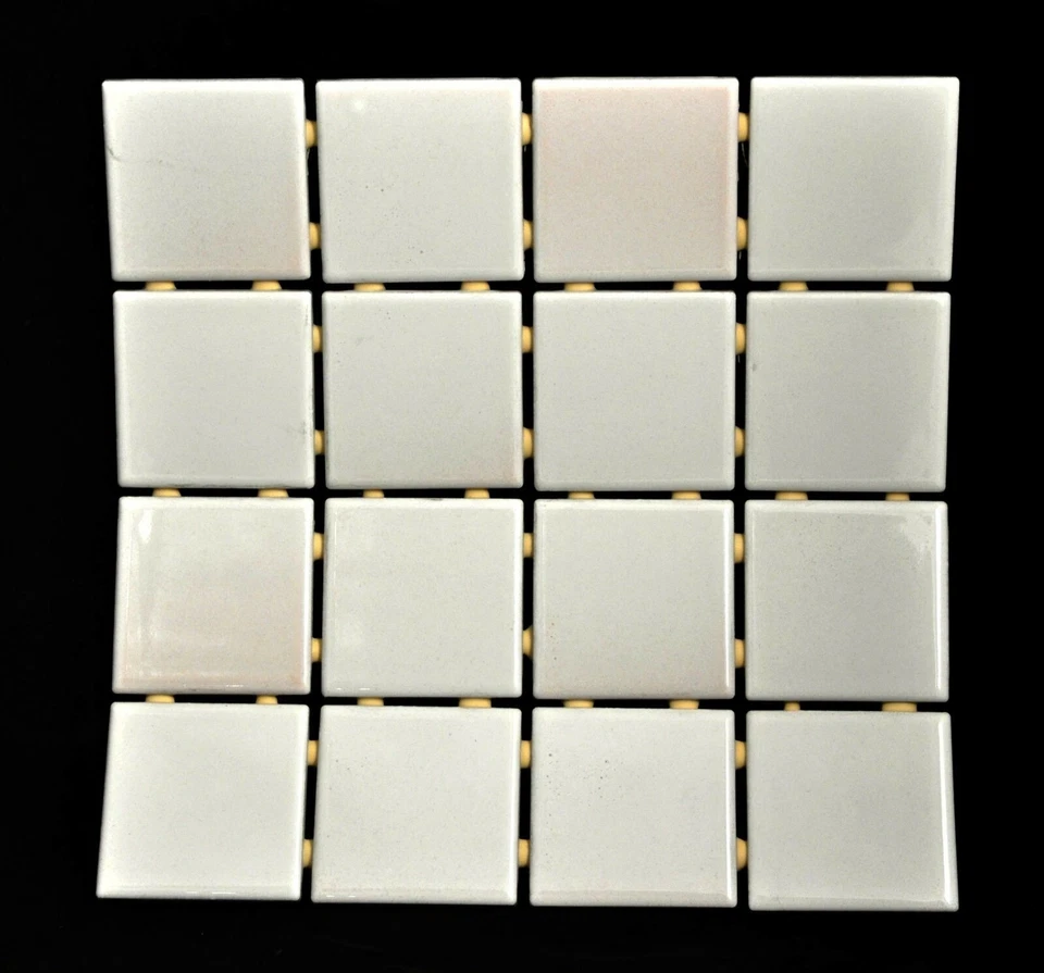 Azulejo 12" x 12" Azulejo Malla Respaldo Remodelación Rubor Niebla Pared Malla Muestra Pieza Foto 1 de 1