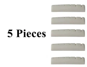 Guitar Nut Urea Resin 44mm x 6mm White, 5 Pcs For LP Condition: Brand New - Picture 1 of 4