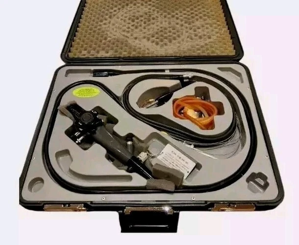 OLYMPUS Flexible Sigmoidoscope OSF-2 Fiberscope w/ Accessories & Suitcase CLEAN! - Image 1 of 4