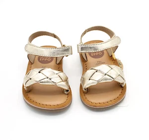 Gioseppo sandali da bambina intrecciati in pelle eleganti per bimba primi passi  - Imagen 1 de 7