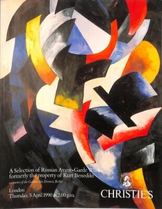 Christie's Avant- Garde Collection Auction Catalog April 5, 1990 - Picture 1 of 2