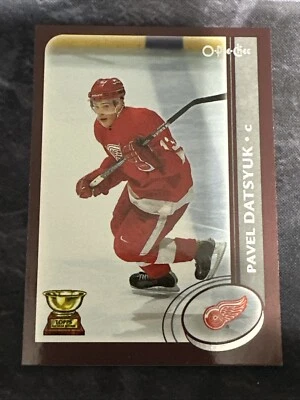 2002-03 O Pee Chee All Star Rookie 235 Pavel Datsyuk Detroit Red Wings - Image 1 of 2