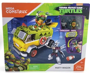 Mega Bloks Teenage Mutant Ninja Turtles TMNT Party Wagon 274 Pc Brand New Sealed - Picture 1 of 16
