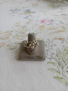 SILPADA STERLING CHA CHA BALL RING SIZE 5 - Picture 1 of 5