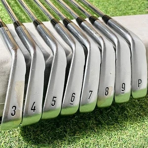 Callaway Iron Set LEGACY V BLACK 3.4.5.6.7.8.9.P Original Steel Flex X - Picture 1 of 9