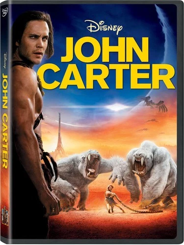 John Carter (DVD, 2012) Taylor Kitsch NEW - Image 1 of 1