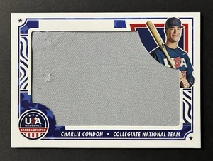 2024 Panini Stars and Stripes - (Charlie Condon) Jumbo Patch (06/49) Rockies - Foto 1 di 2