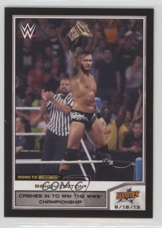 2014 Topps WWE Road to Wrestlemania Bronze Randy Orton #34 - Image 1 of 2