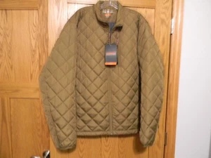 Hawke & Co Jacket Brown Puffer NWT Down Lightweight Sports Performance Size XXL - Picture 1 of 6
