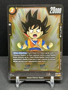 DBS: FUSION WORLD SON GOKU (MINI) : DA FB06-079 RARE HOLO FB06: RIVALS CLASH NM - Picture 1 of 2