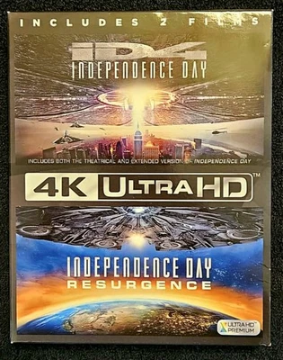 Independence Day/Independence Day Resurgence 2Movie Collection 4KUltra HDBluRay  - Image 1 of 4