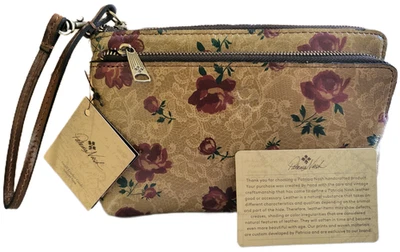 Muñequera pequeña de cuero de encaje occidental Patricia Nash Varone Foto 1 de 4