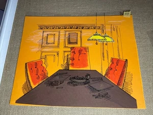 SCHOOL HOUSE ROCK Animation Cel Background Vintage Cartoons 70’s Vote MT - Picture 1 of 4
