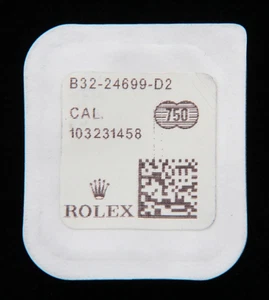 GENUINE ROLEX 16mm Buckle Spring Bar B32-24699 18K Yellow Gold NEW SEALED - Picture 1 of 3