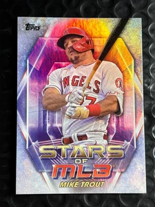 2023 Topps Series 1 - Stars of MLB Mike Trout #SMLB-2 Los Angeles Angels - Picture 1 of 2