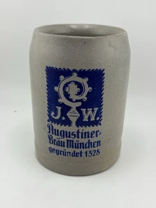 Augustiner Brau München salzglasiert 0,25L Deutscher Bierstein Gegrunder 1328 - Bild 1 von 8